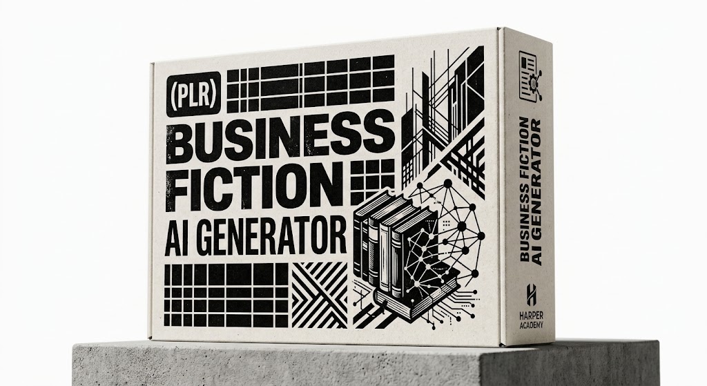 Business Fiction AI Generator Box Shot